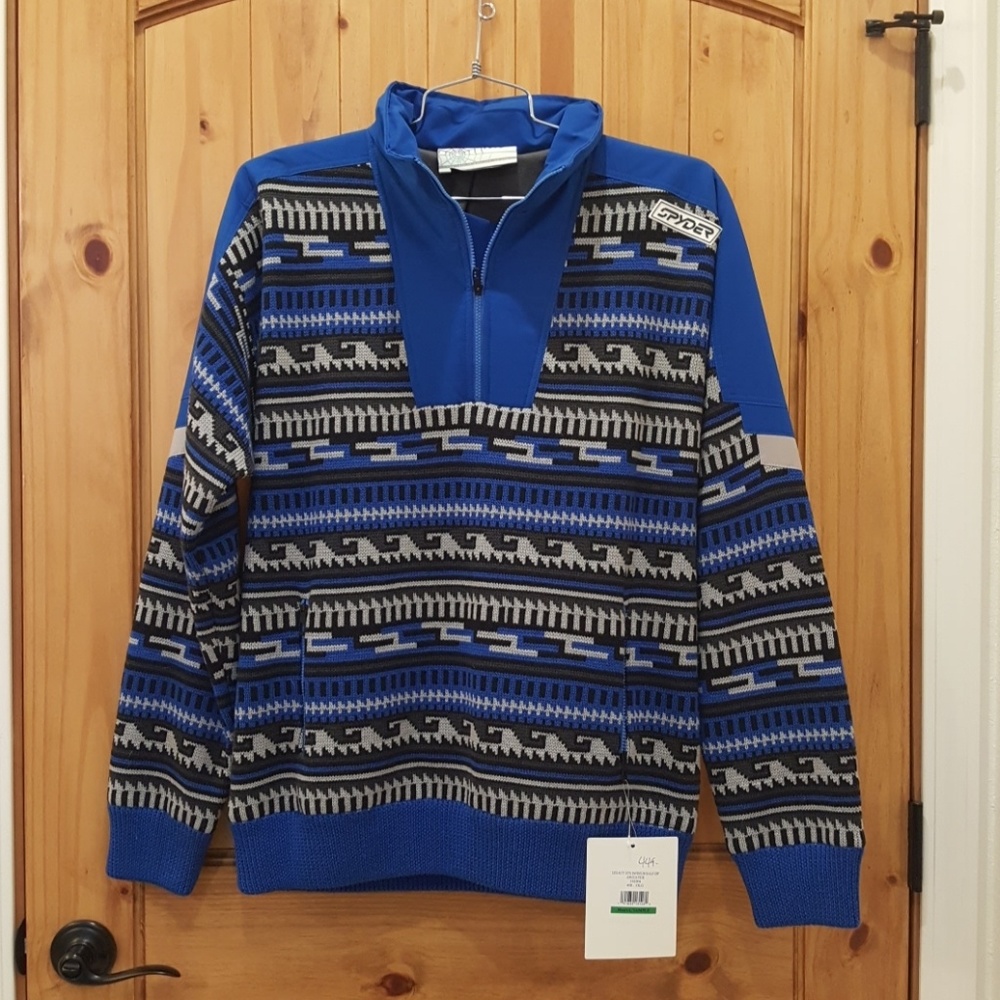 Spider- Legacy Infinium Lined 1/2 zip Men Sweater